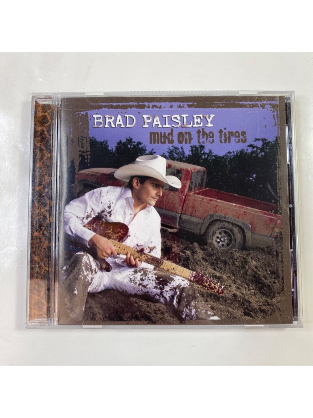 Brad Paisley Mud On The Tires CD 2003 Country Music Album Arista Records